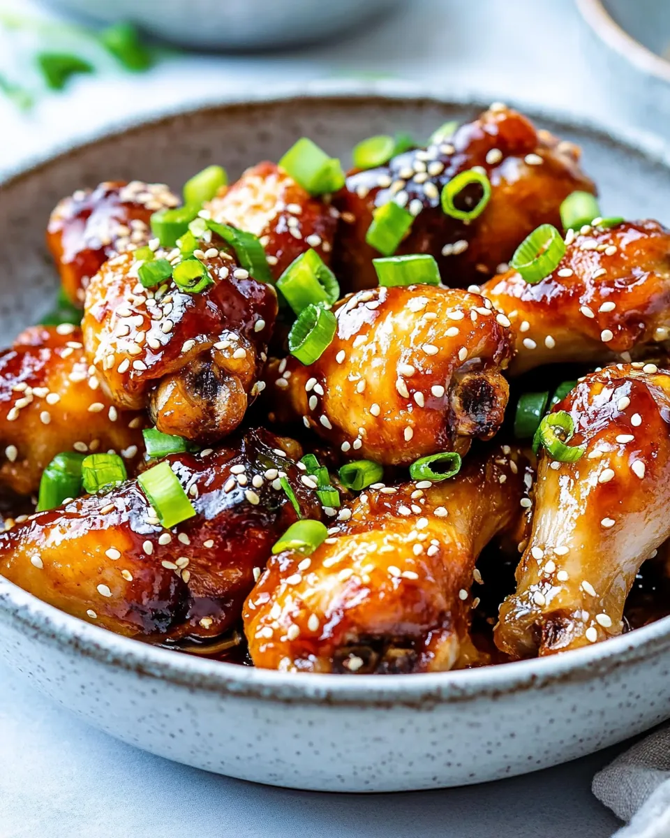Sticky Korean Chicken