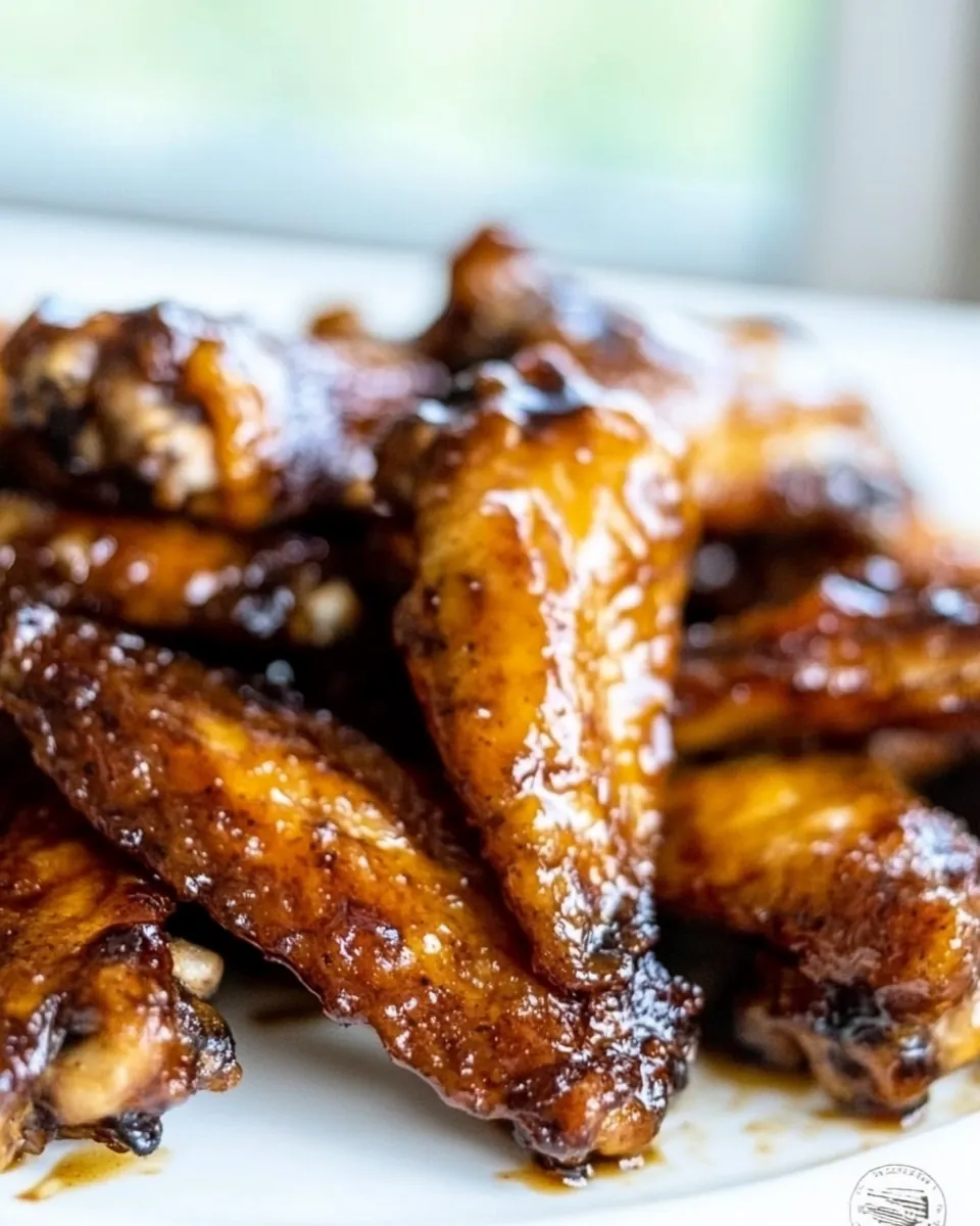 Sticky Soy Chicken Wings