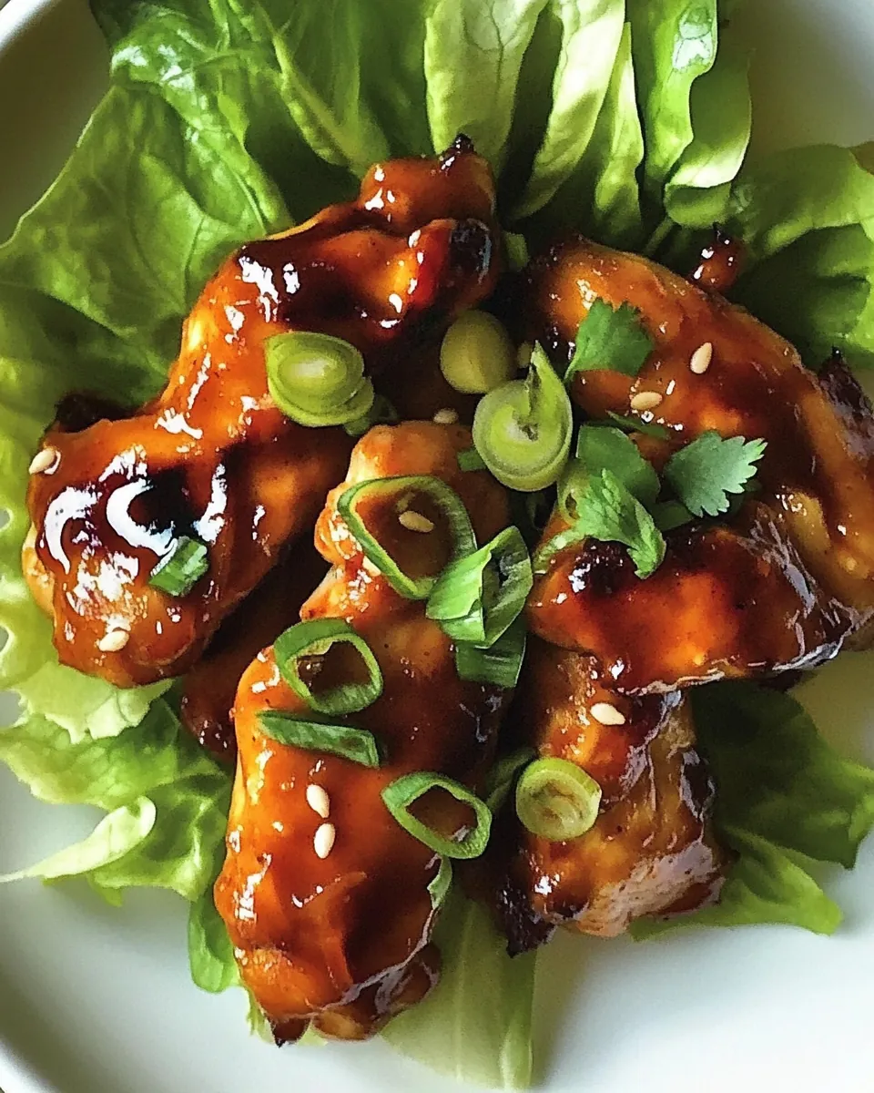 Sticky Tamarind Chicken