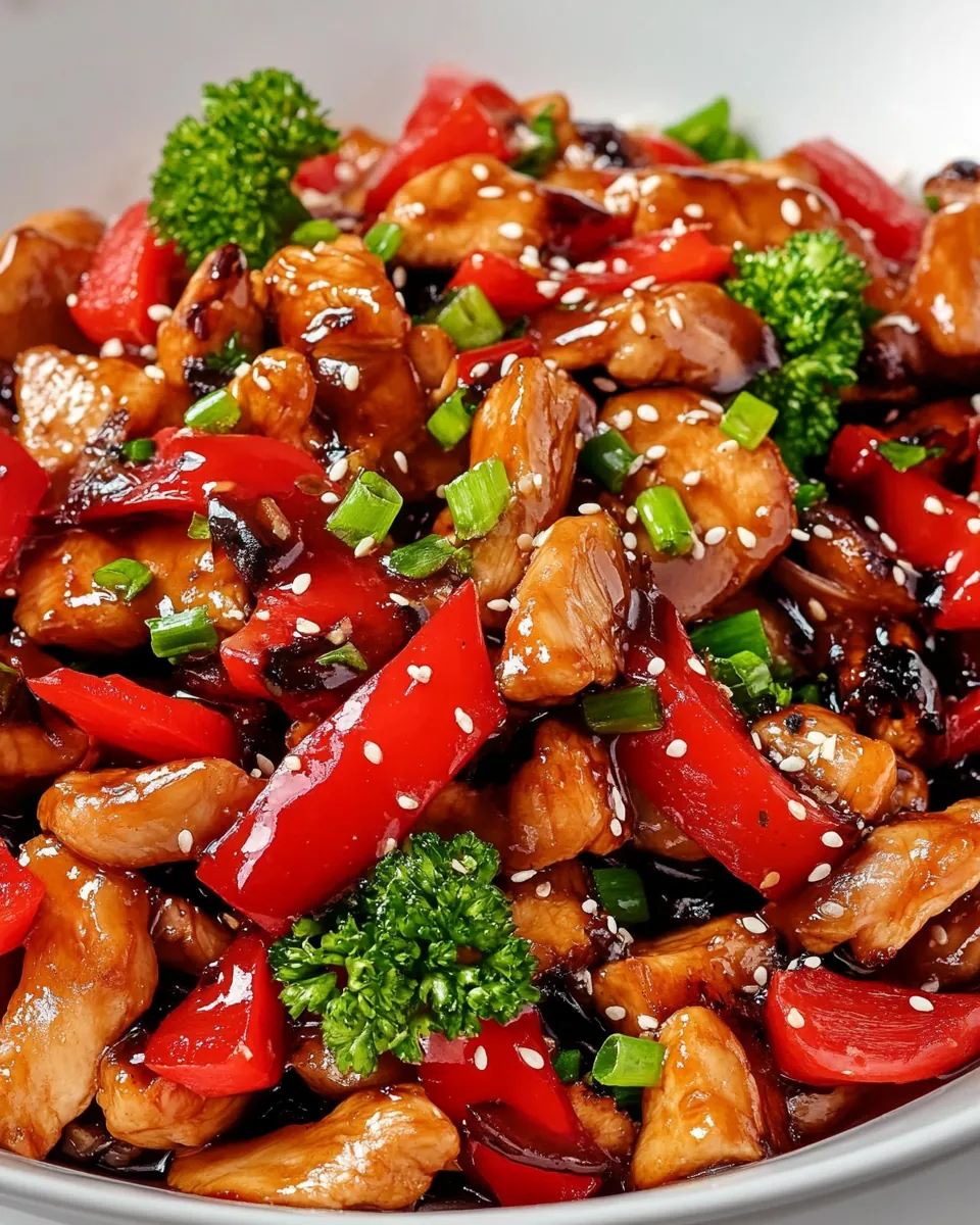 Stir Fry Teriyaki Chicken
