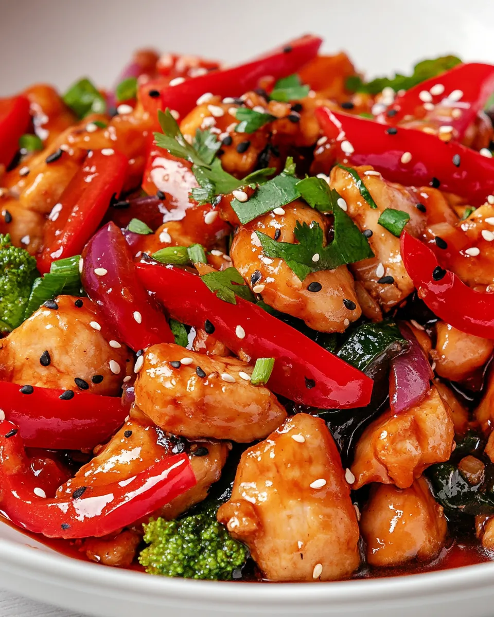 Stir Fry Teriyaki Chicken