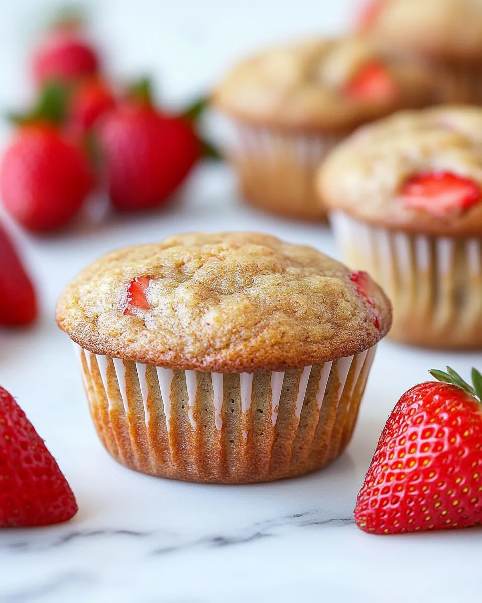 Strawberry Banana Muffins