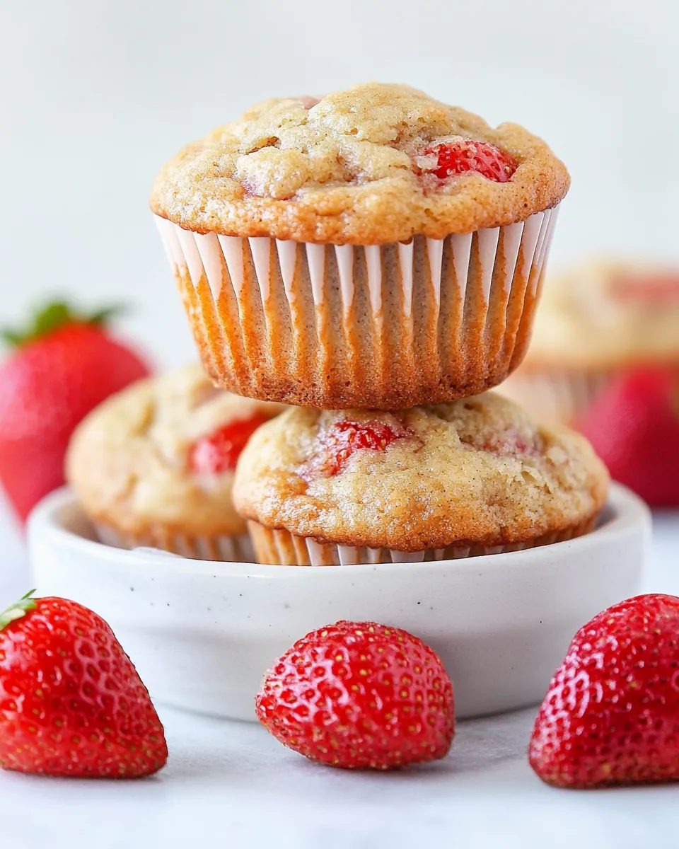 Strawberry Banana Muffins