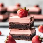 Strawberry Brownies