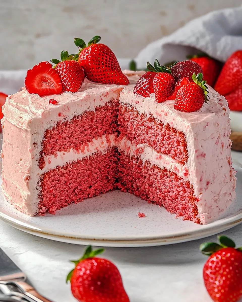 Strawberry Cake