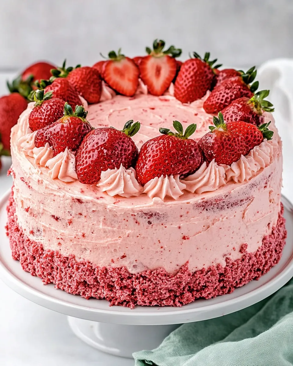 Strawberry Cake