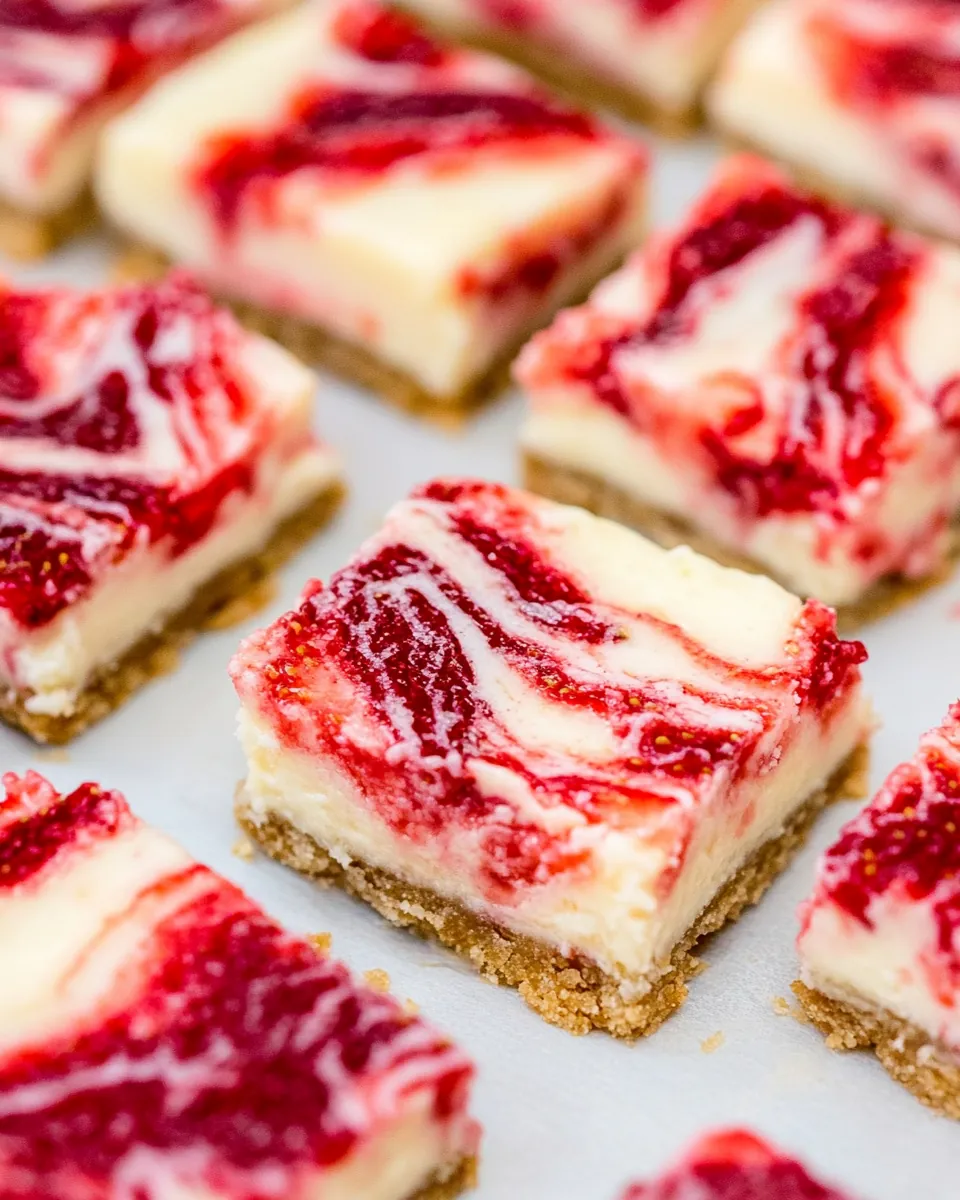 Strawberry Cheesecake Bars