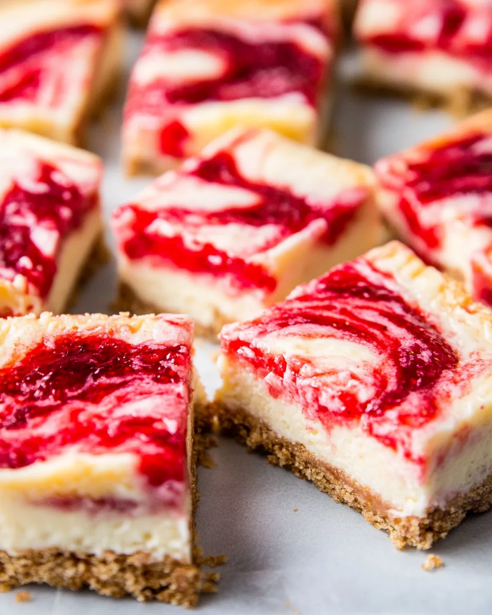 Strawberry Cheesecake Bars