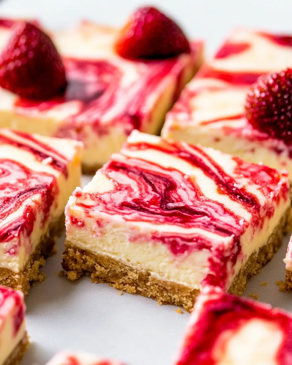 Strawberry Cheesecake Bars