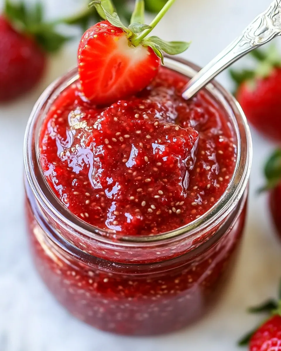 Strawberry Chia Seed Jam