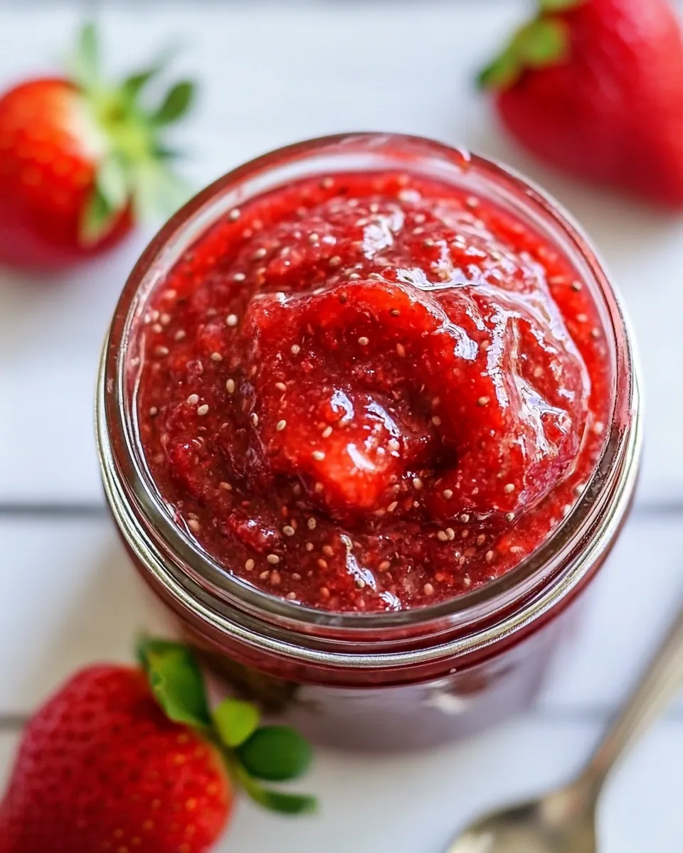 Strawberry Chia Seed Jam