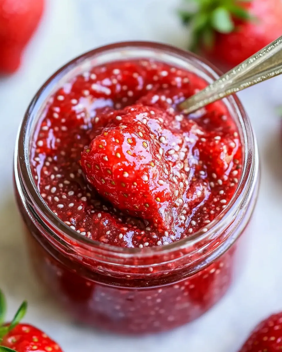 Strawberry Chia Seed Jam