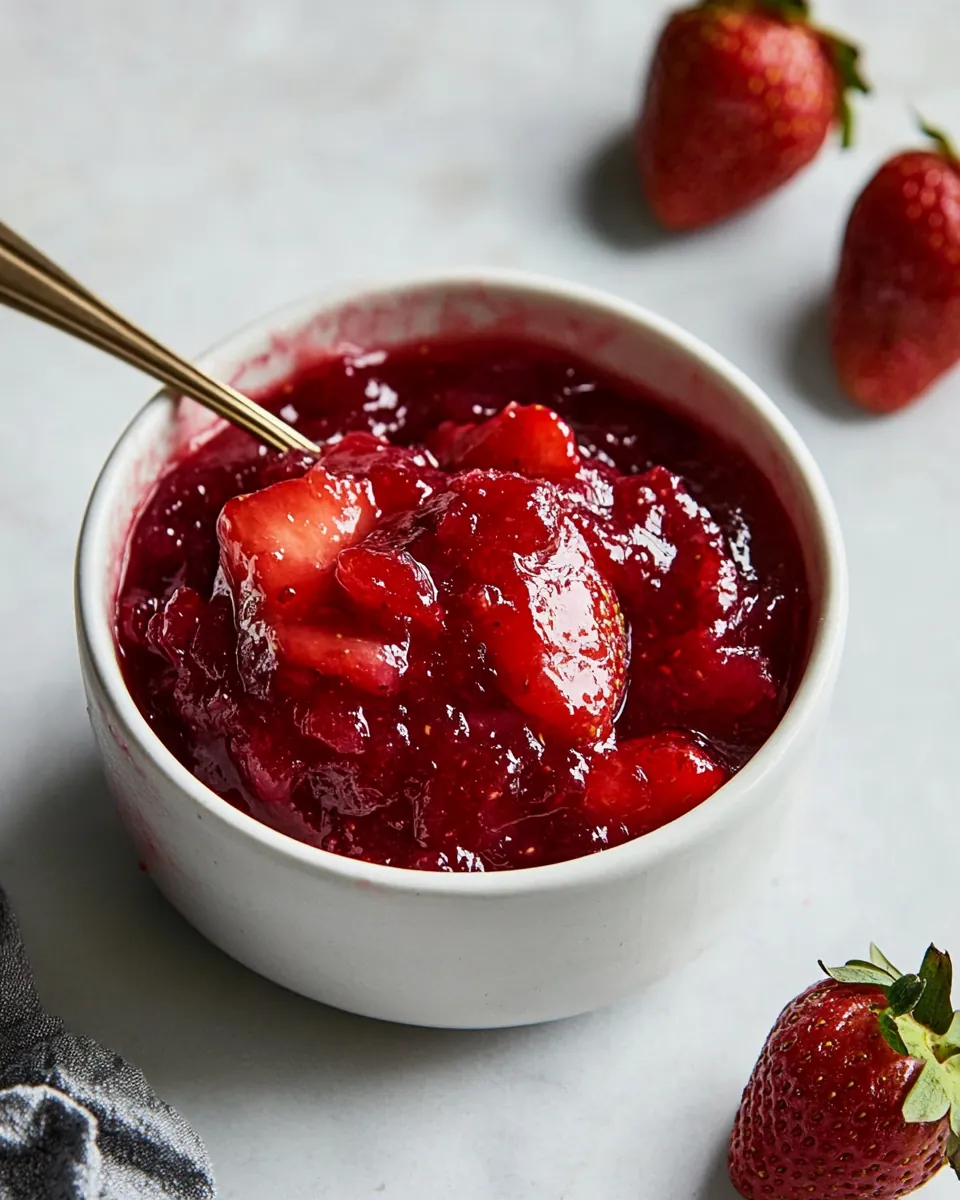 Strawberry Compote