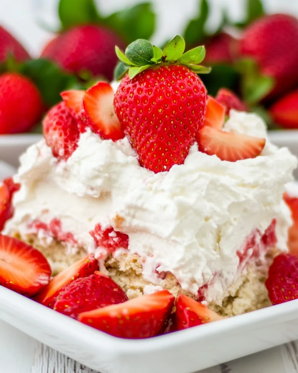 Strawberry Icebox Dessert