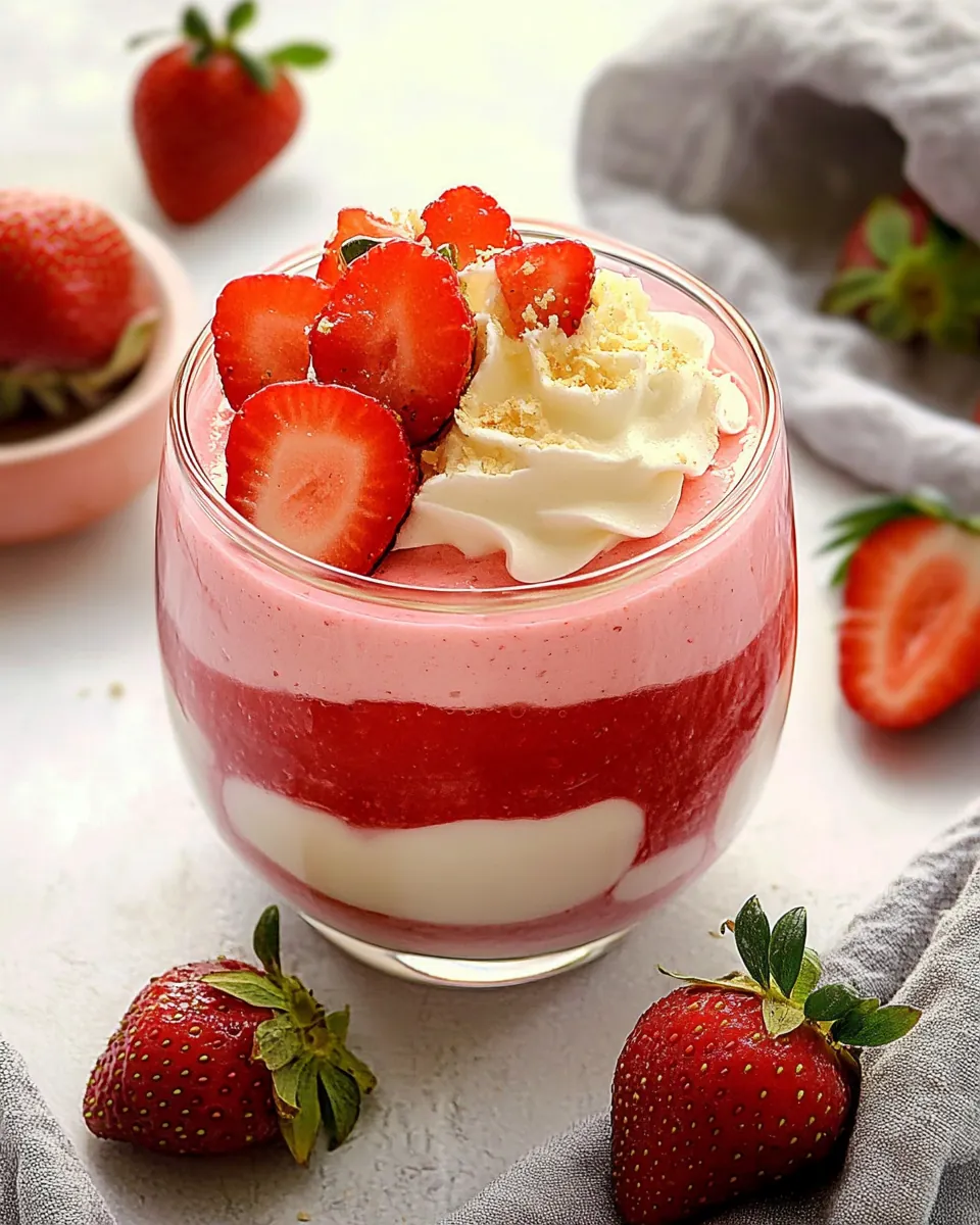 Strawberry Mousse