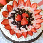Strawberry No Bake Cheesecake