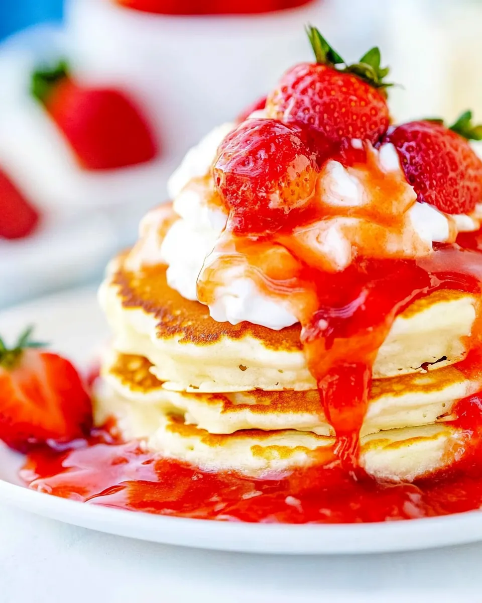 Strawberry Pancakes