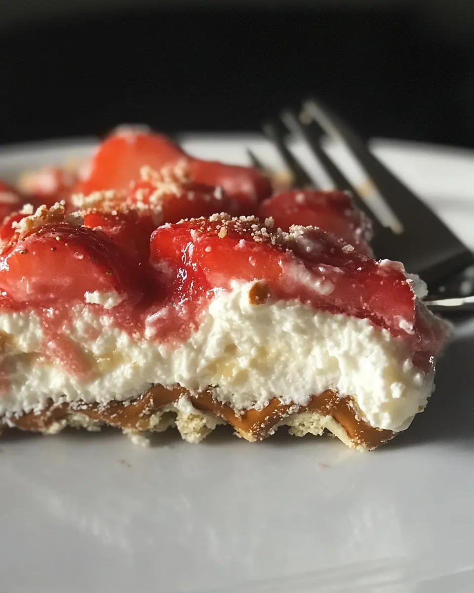 Strawberry Pretzel Salad