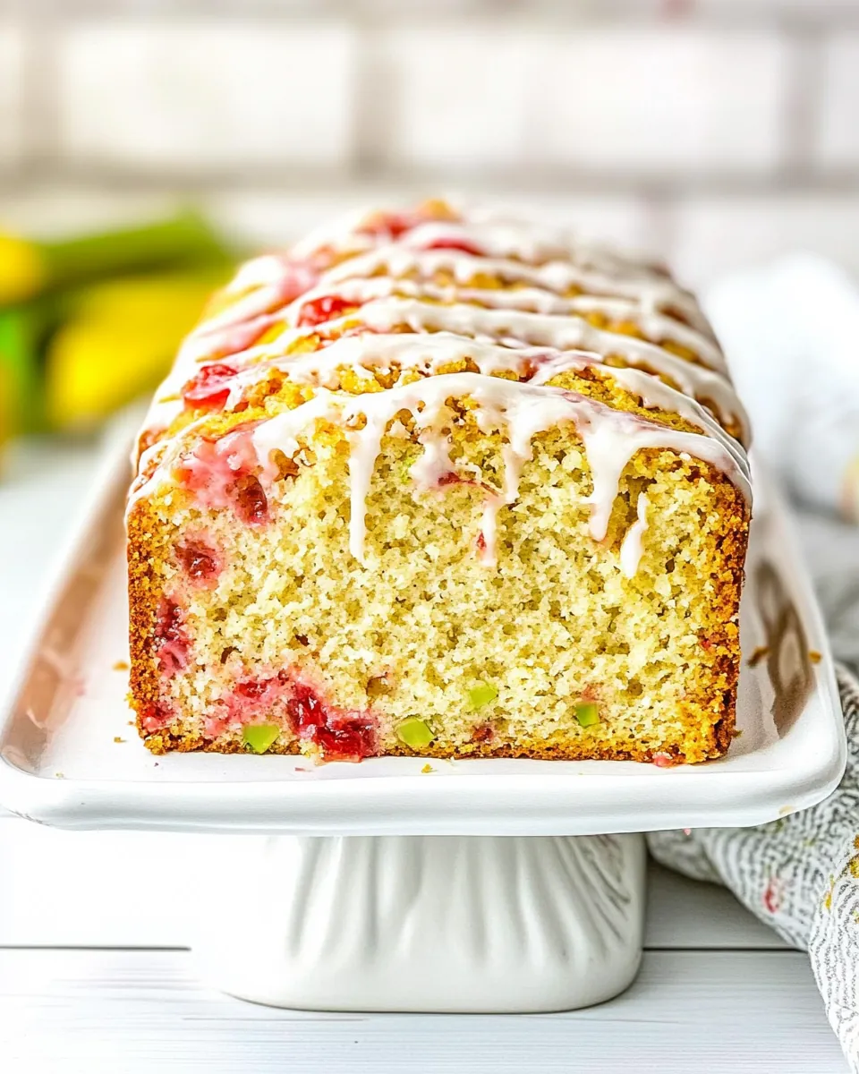 Strawberry Rhubarb Bread
