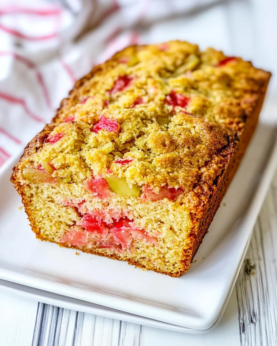 Strawberry Rhubarb Bread