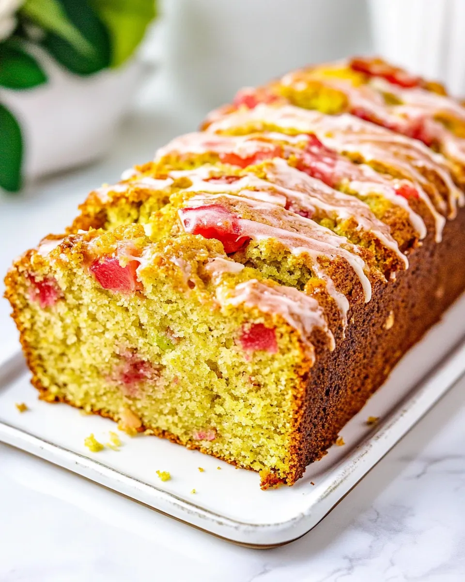 Strawberry Rhubarb Bread