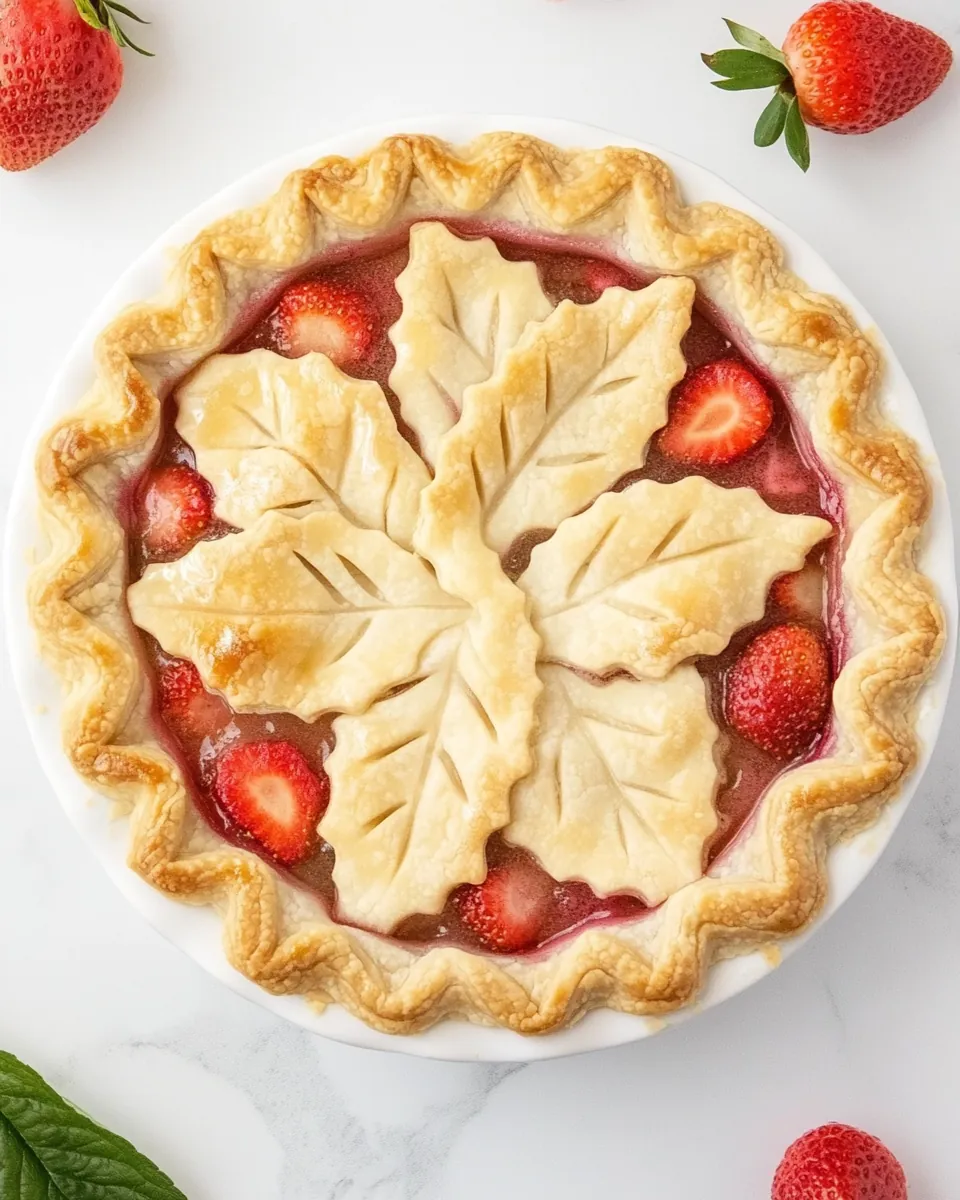 Strawberry Rhubarb Pie