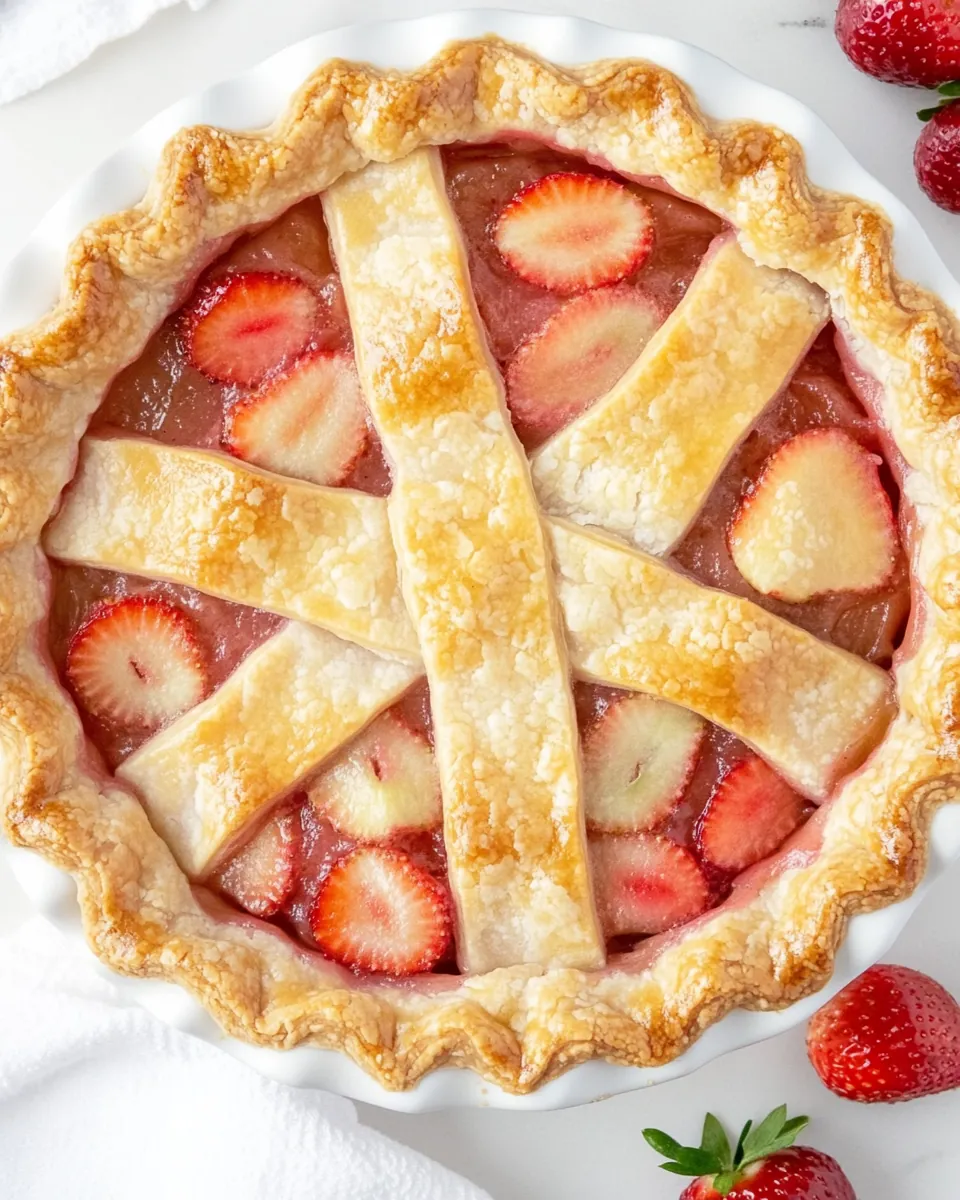 Strawberry Rhubarb Pie