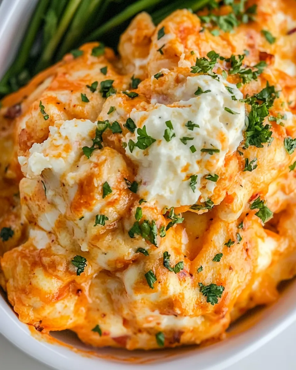 Stuffed Buffalo Chicken