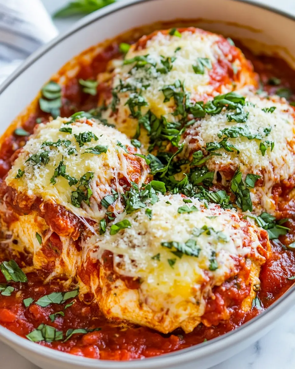 Stuffed Chicken Parmesan