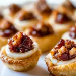 Sugar Plum Baked Brie Bites