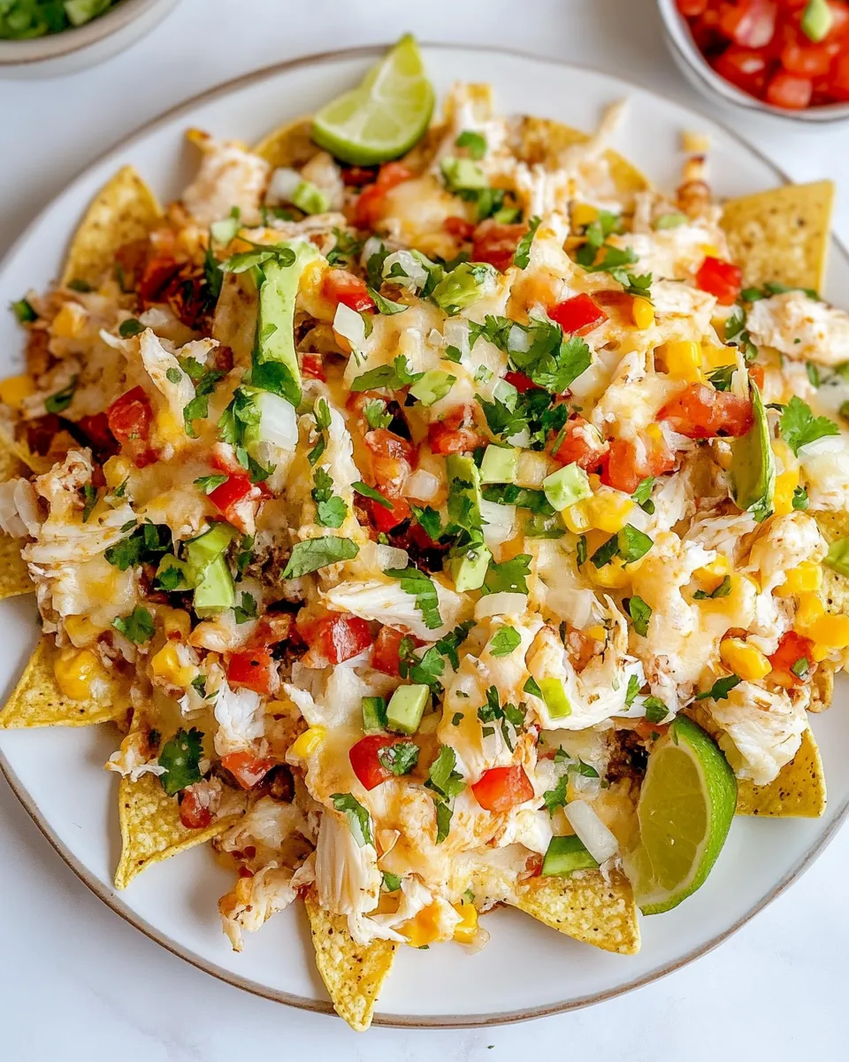 Summer Crab Nachos