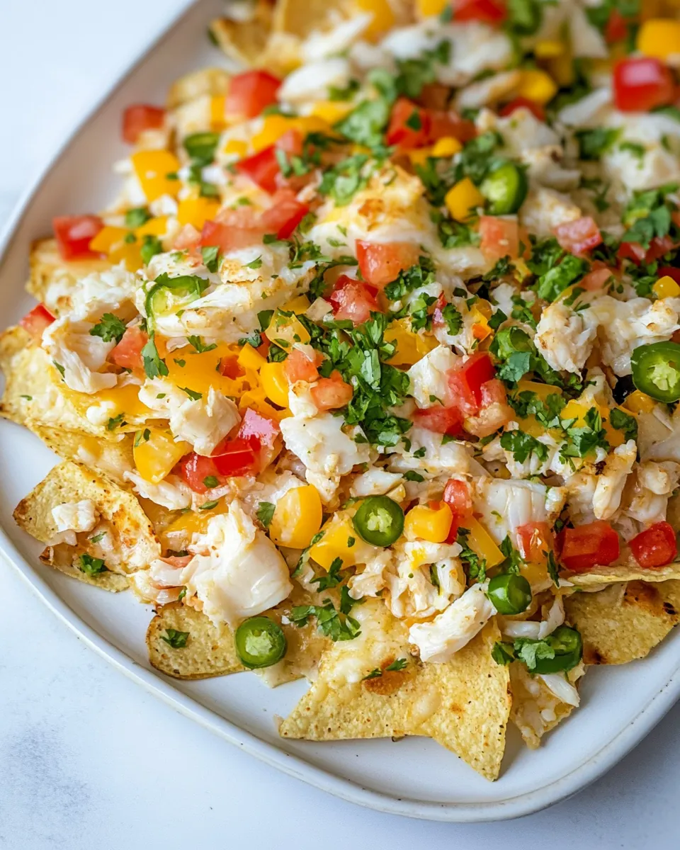 Summer Crab Nachos