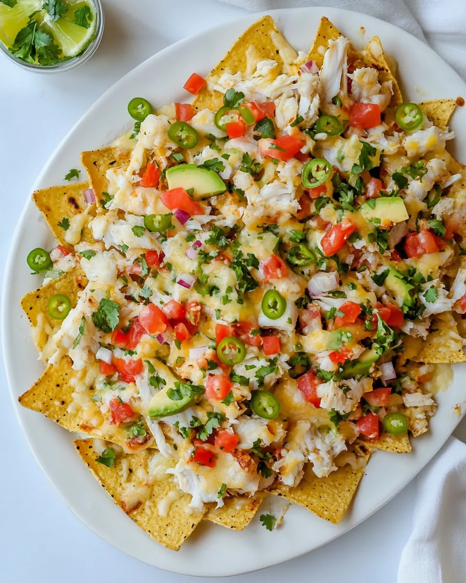 Summer Crab Nachos