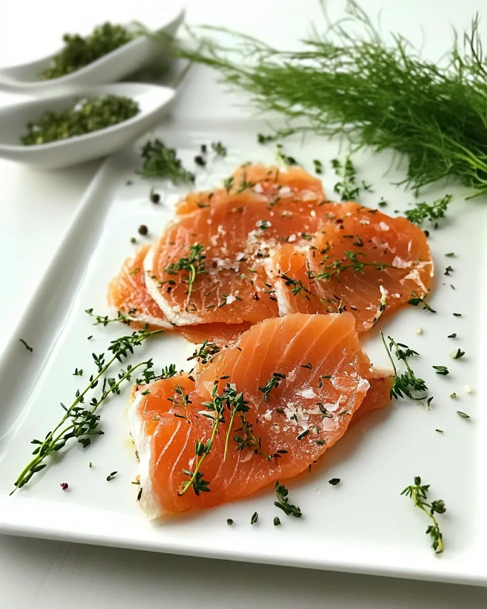 Swedish Gravlax Recipe