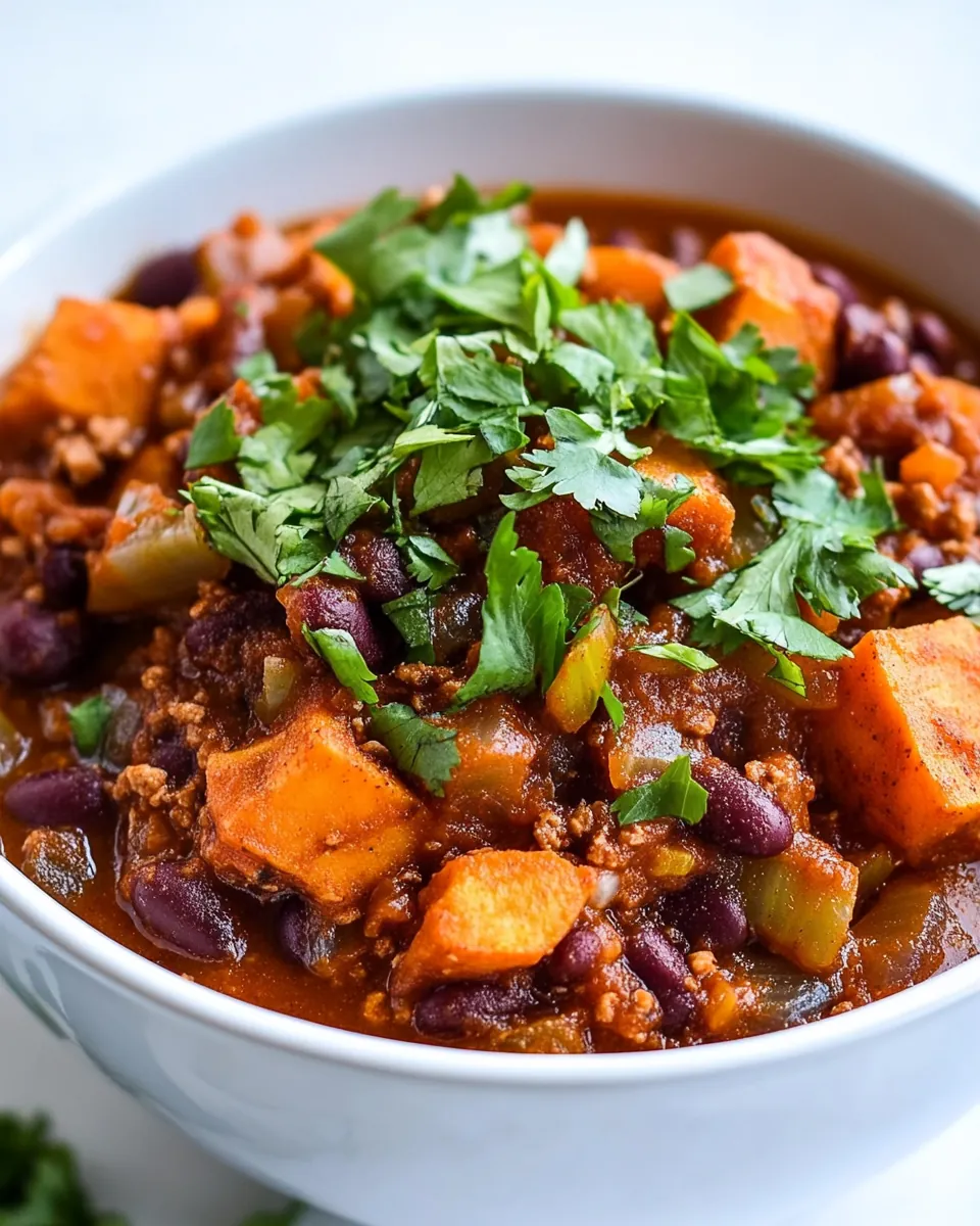 Sweet Potato Chili
