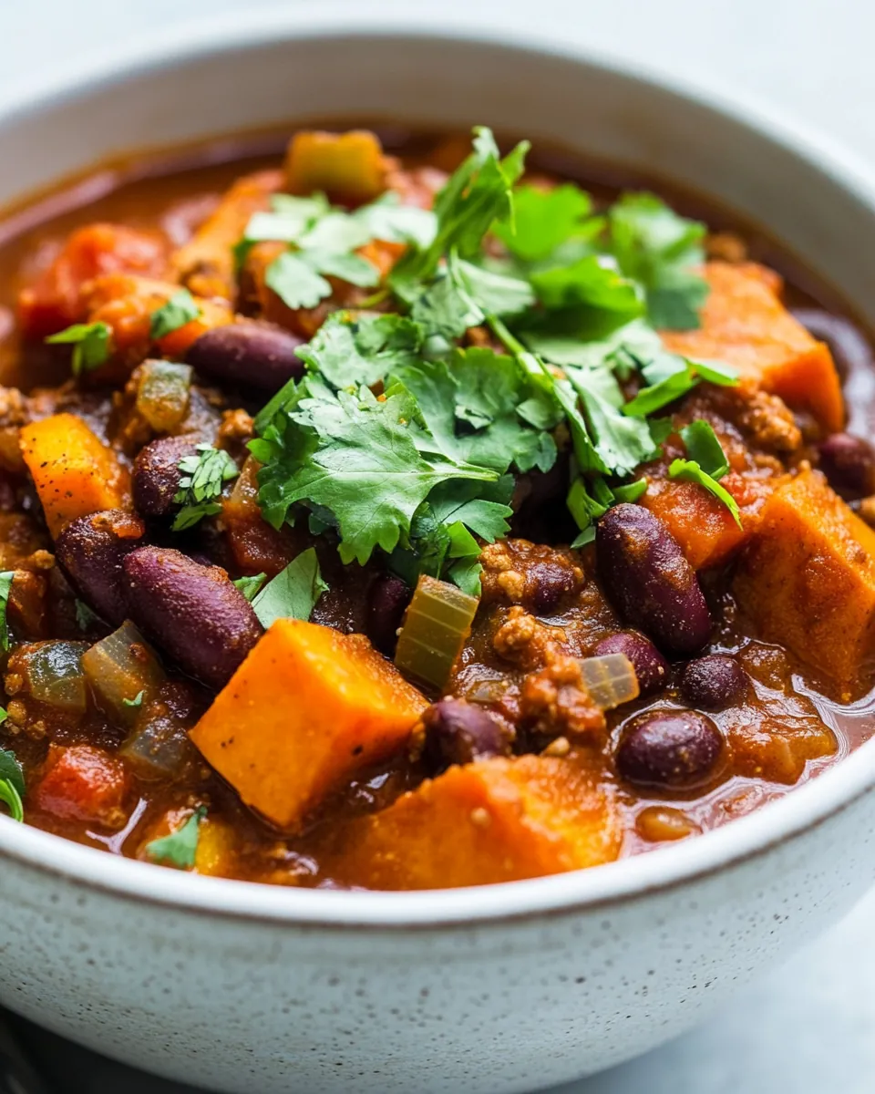 Sweet Potato Chili
