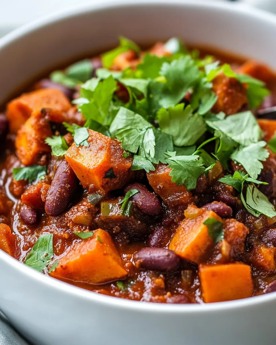 Sweet Potato Chili