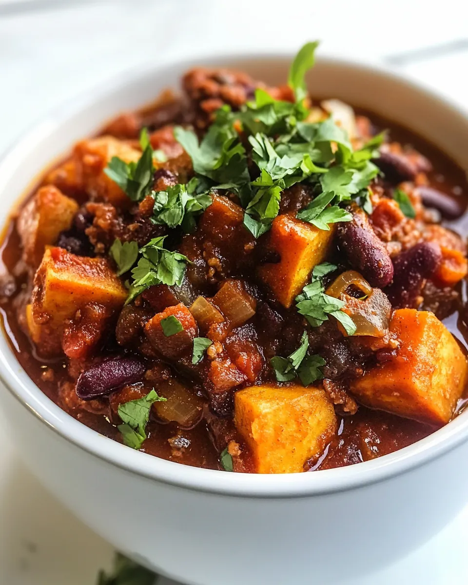 Sweet Potato Chili