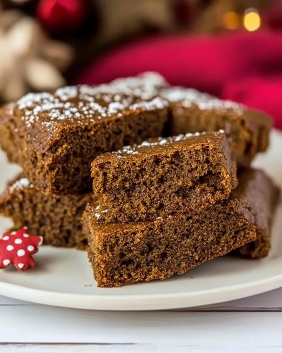 Sweet and Spicy Gingerbread