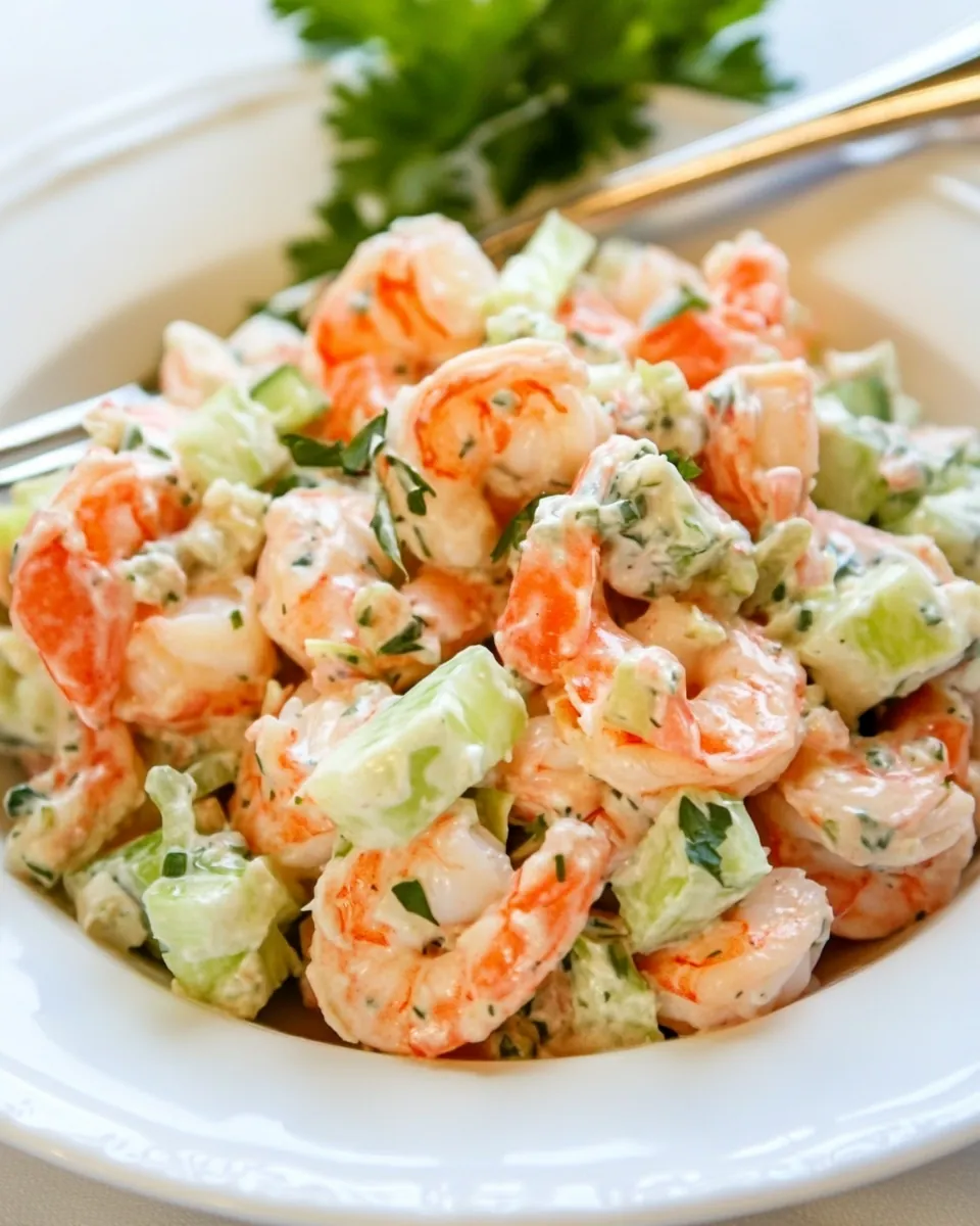 Tarragon Shrimp Salad