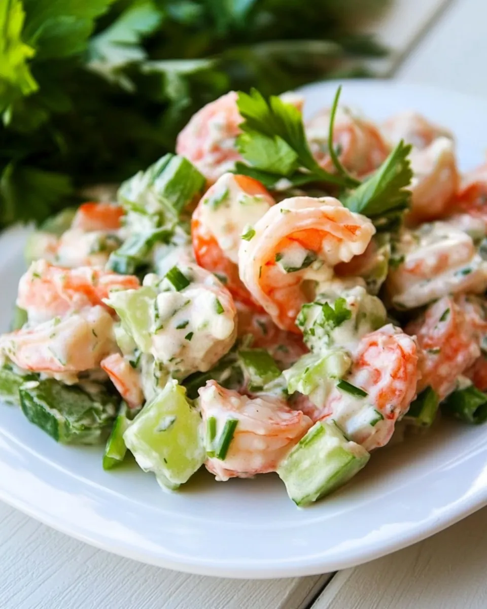 Tarragon Shrimp Salad