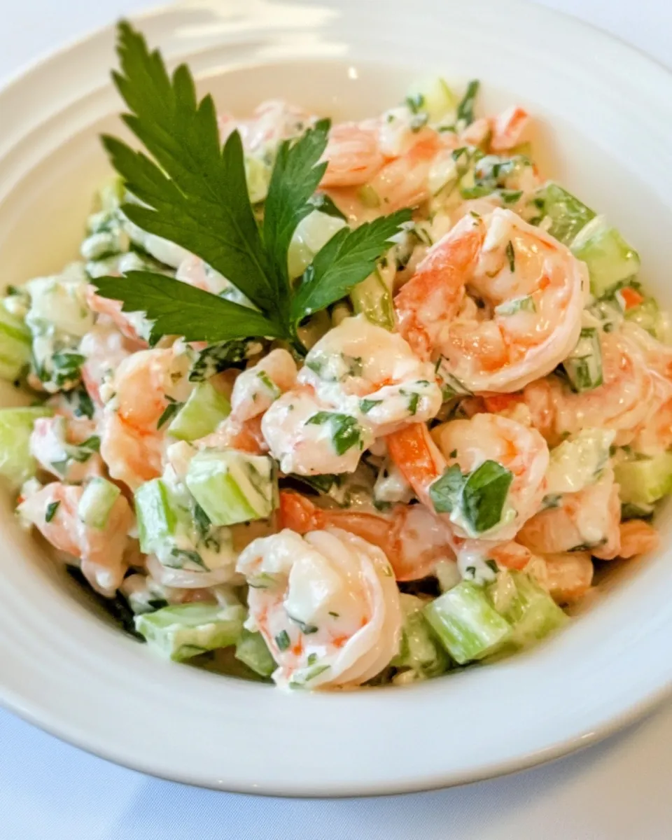 Tarragon Shrimp Salad