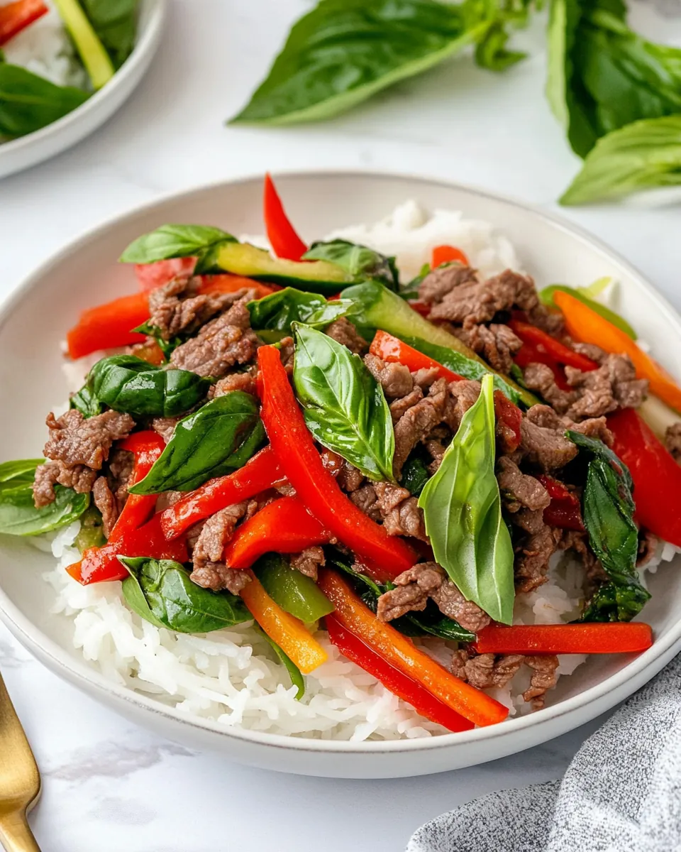 Thai Basil Beef