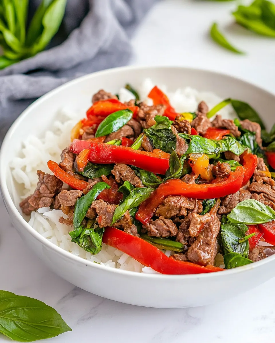 Thai Basil Beef