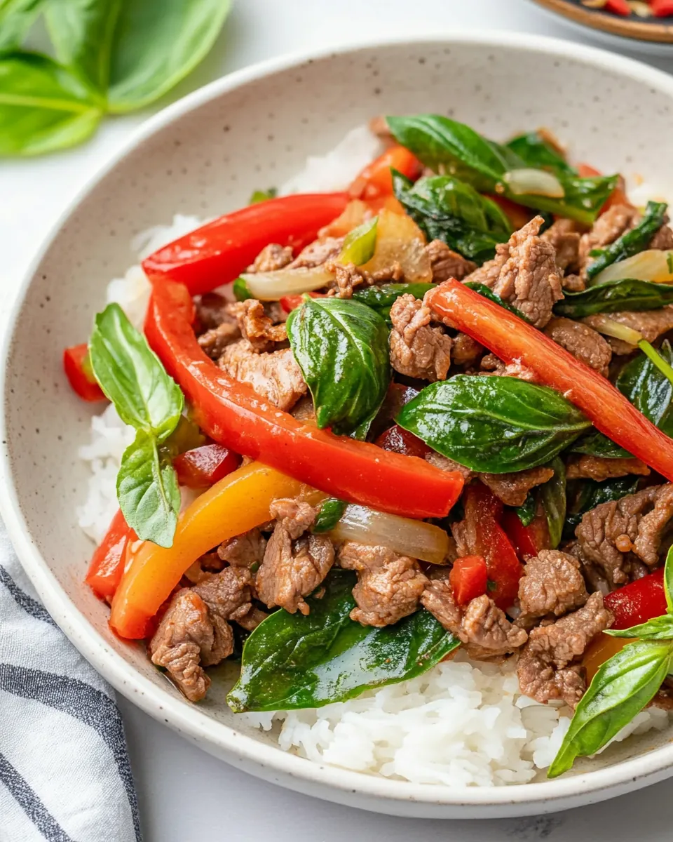 Thai Basil Beef