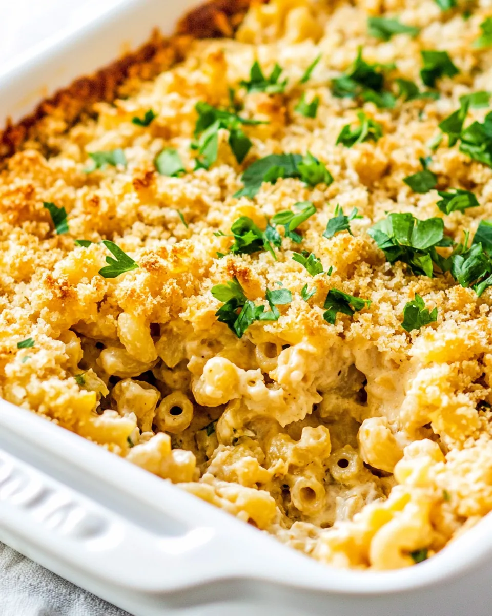 Tuna Macaroni Casserole