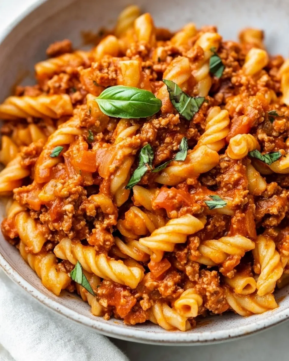 Turkey Basil Ragu
