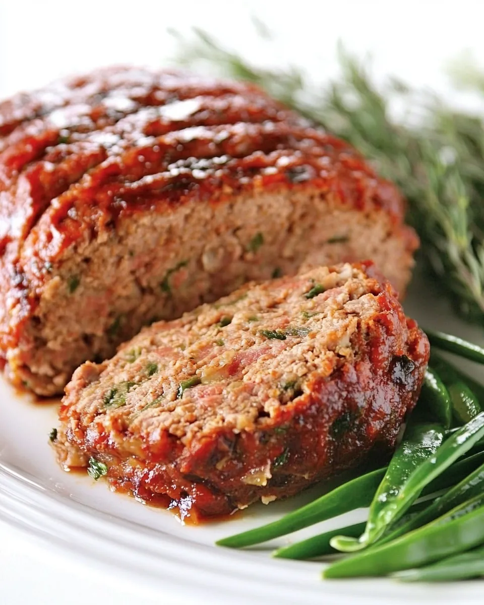 Tuscan Turkey Meatloaf