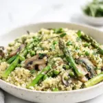 Vegan Cauliflower Rice Risotto