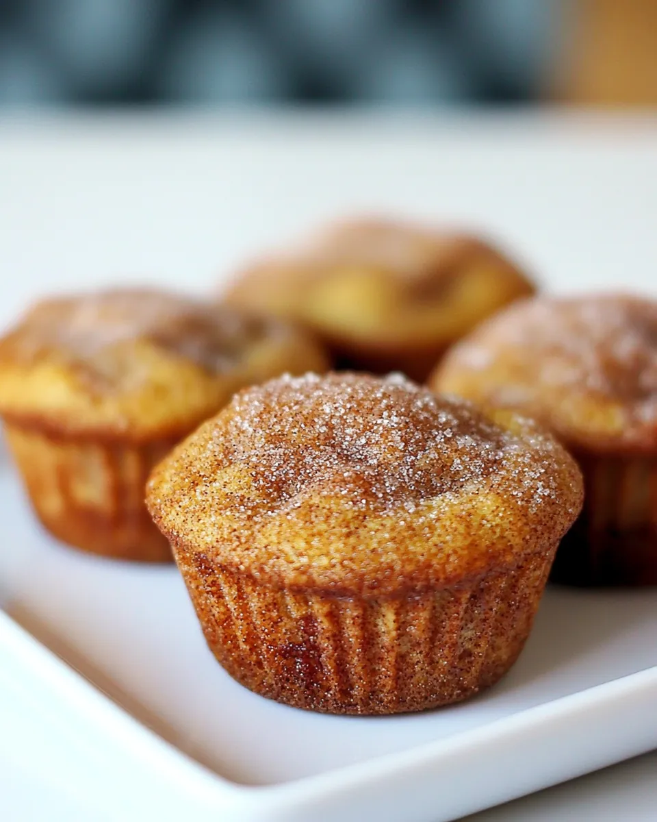 Cinnamon Sugar Doughnut Muffins